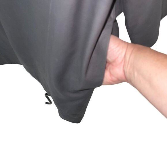 Vince Womens Jacket Size Small Gray Goat Leather Open Front Lined - Picture 11 of 15